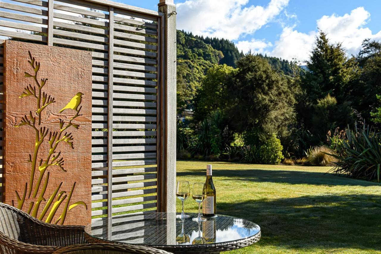 Abel Tasman Lodge Marahau Exteriör bild