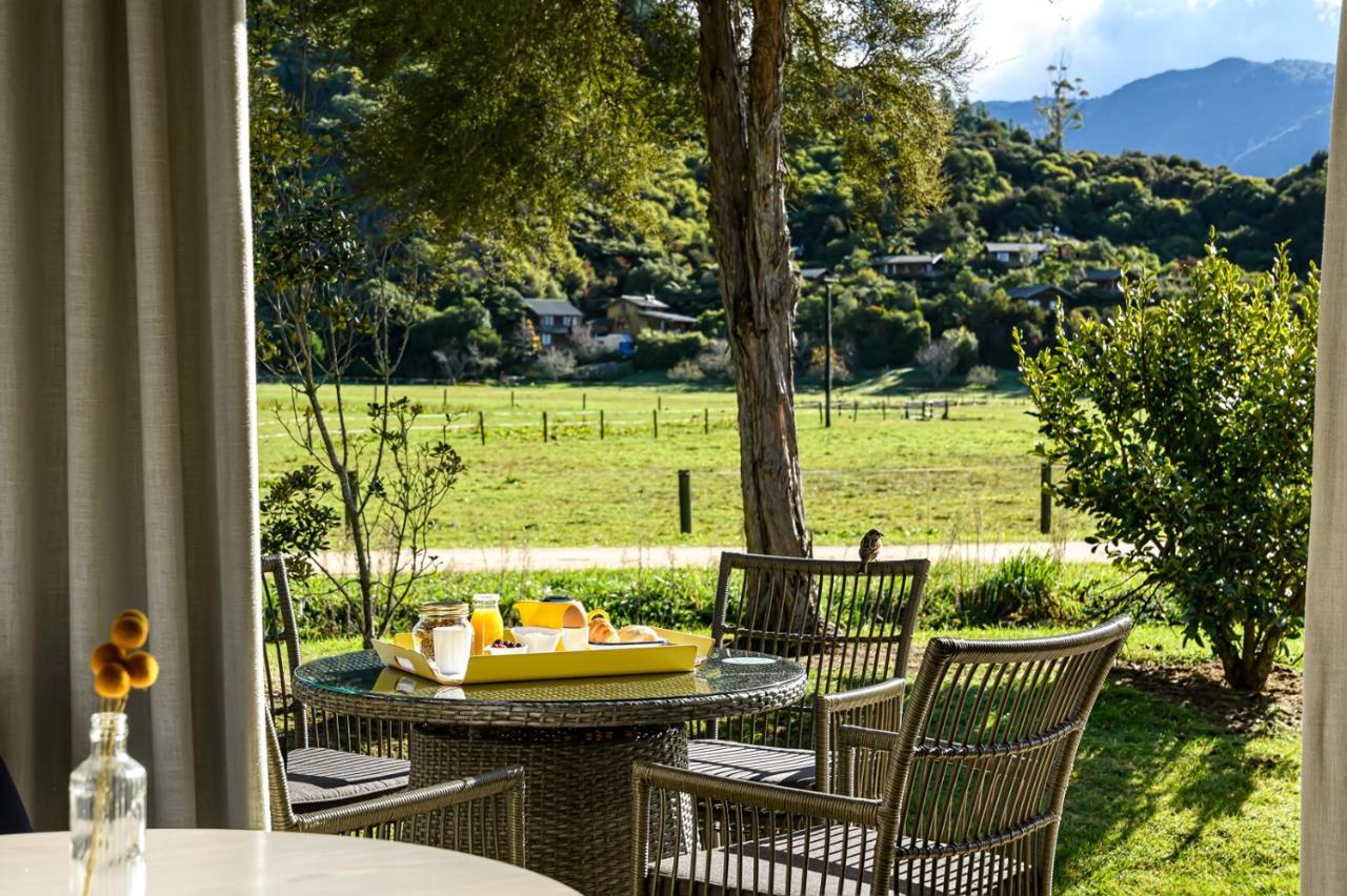 Abel Tasman Lodge Marahau Exteriör bild